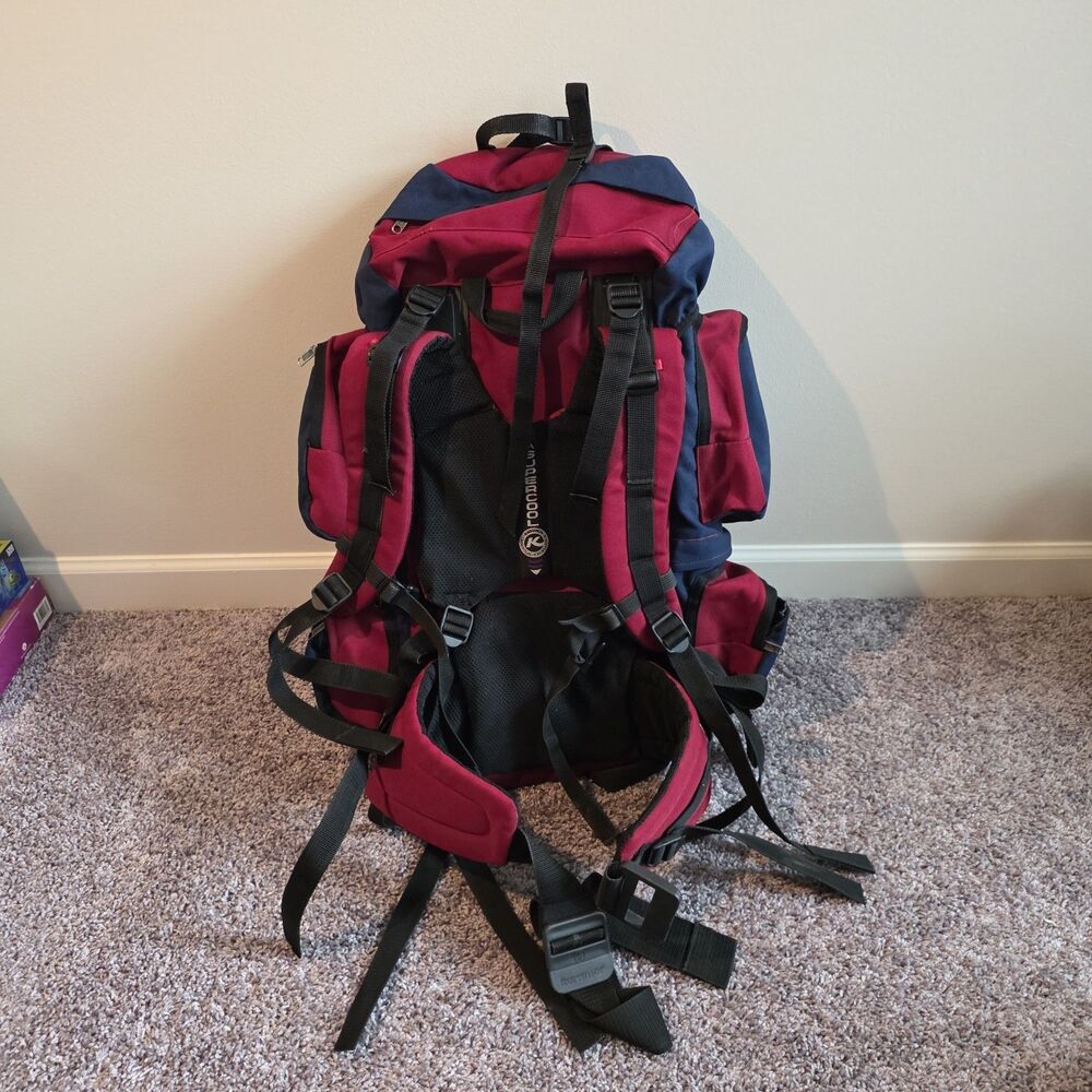 Karrimor Jaguar C65 KS100e SA Super Cool Rucksack Red Blue - Picture 3 of 3